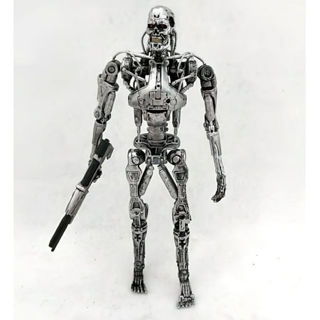 GENMAI24 Endoskeleton Action Figure Terminator 2: Judgment Day 7-Inch Moveable Joints PVC Figures Figurine Toys