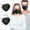 Black, variant on KN95 Face Masks for Adults Men Women Black 5 Ply Mask 30PCS