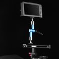 thumbnail image 3 of articudo por con tornillo de rosca de 1/4 pulgadas Compatible con equipo de cámara DSLR, luz LED, Monitor de - 7 En 7 pulg Sunnimix  brazo articulado, 3 of 8