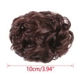 thumbnail image 3 of Xihbxyly Pinza para Peluca, Pinza de Fibra Sintética Suave para Capullo de Flor, Accesorio para Moño Desordenado Fácil de Sujetar, Ideal para Fiestas, Conciertos, Bodas, Look Glamuroso para Mujer, Tr, 3 of 3