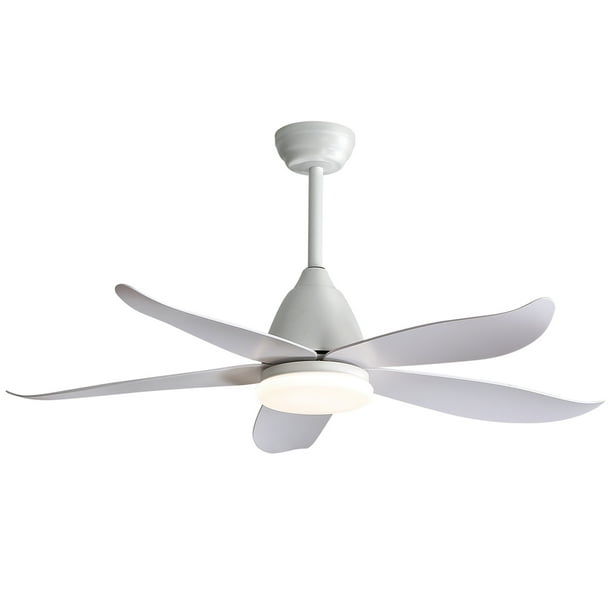 Enyopro Ceiling Fan With Light Kit Remote Control Flush Mount 47 White Reversible Motor And Blades 6 Sd Modern 3000k Ja3773 Com Sd Modern Ceiling Fan 3000k Ja3773, Flush Mount Ceiling Fans With Remote Control