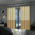 thumbnail image 6 of Lfeey Yellow Blackout Curtains for Bedrooms, 42x63 inch, 2 Pieces, 6 of 6