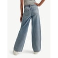 thumbnail image 2 of Justice Girls Wide Leg w/ Rhinestones Jeans, Sizes 6-18, Slim & Plus, 2 of 6