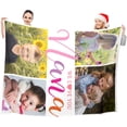 thumbnail image 3 of Personalised Gifts for Women and Men, Personalised for Adults, , Custom Blanket with Photos, for Birthday, Christmas, 3 of 6