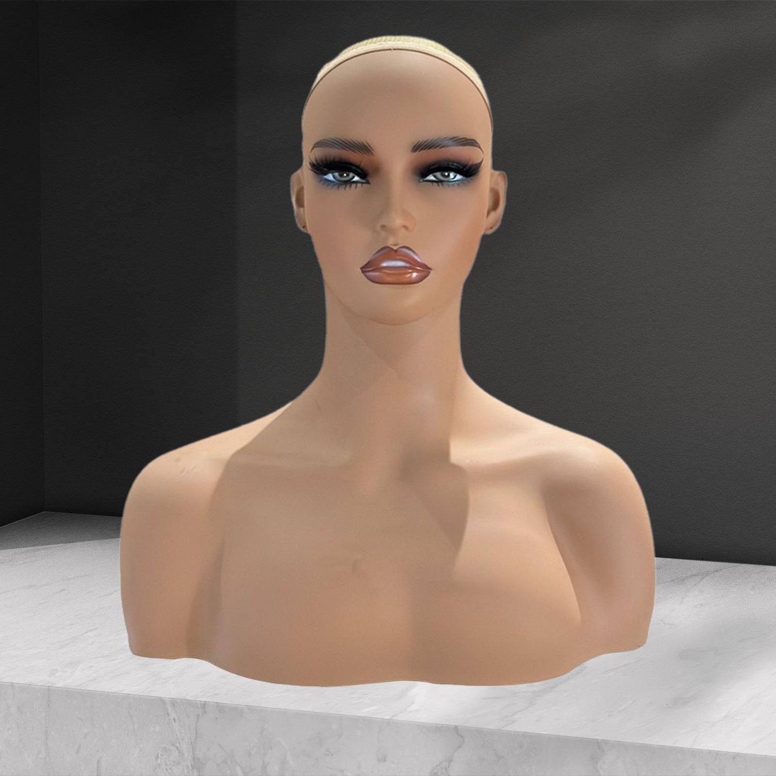 Gazechimp Mannequin Head Professional Multipurpose Holder for Jewelry Earrings
