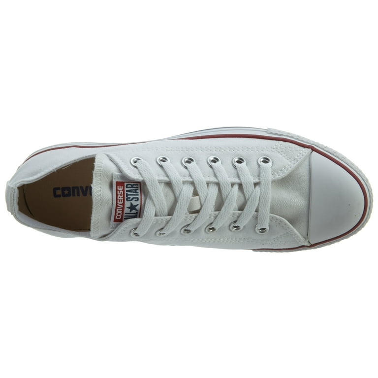 CONVERSE Chuck Taylor All Star Low Top Unisex Adult Optical White Casual Shoe Women 7.5 M7652C Walmart