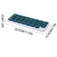 thumbnail image 3 of Pastillero Desmontable para 31 Días | Dispensador de Medicamentos con 31 Compartimentos Diarios | Contenedor de Suplementos Semanales para Viajes y Bolsos, 3 of 3