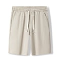 thumbnail image 2 of Shorts for Men Casual Drawstring Elastic Waist Seersucker Texture Shorts Casual Breathable Summer Shorts Lightweight Vacation Lounge Outfits, 2 of 4