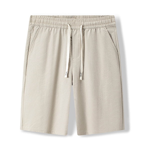 yillto Men's Baggy Sweat Shorts Knee Length Shorts Casual Drawstring Waist Summer Shorts Loose Gym Shorts