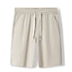 thumbnail image 3 of Ceisia Men's Casual Sports Shorts Summer Loose Straight-Leg 5-Inch Shorts with Drawstring Waist Khaki L Gifts, 3 of 4