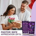thumbnail image 2 of Pastor''s Wife Appreciation Gifts,Purple Pastor Gifts for Women,Pastor Appreciation Day Gifts,Unique Christian Gifts for Women,Thank You Gifts Christmas Gifts for Pastor''s Wife,20oz Tumbler, 2 of 7