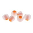 thumbnail image 1 of Milaget 3Pairs High Silicone Covers In-ear Earphone Size Replacement Transparen Orange, 1 of 6