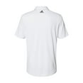 thumbnail image 2 of Adidas Golf Men's Floating 3-Stripes Polo Shirt-Moisture-Wicking- 4X-Large White -, 2 of 2