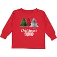 thumbnail image 3 of Inktastic Christmas Squad with Plaid Trees Boys or Girls Long Sleeve Toddler T-Shirt, 3 of 5