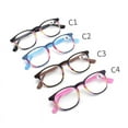 thumbnail image 2 of 4 Pack Colorful Presbyopic Reading Glasses Spring Hinge Rectangle Readers, 2 of 3
