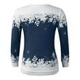 thumbnail image 5 of jsaierl Oversized Sweatshirts for Women Crew Neck Long Sleeve Shirts Christmas Gnomes Pattern Tops Dressy Casual 2025 Blouse Tee Pullover, 5 of 5