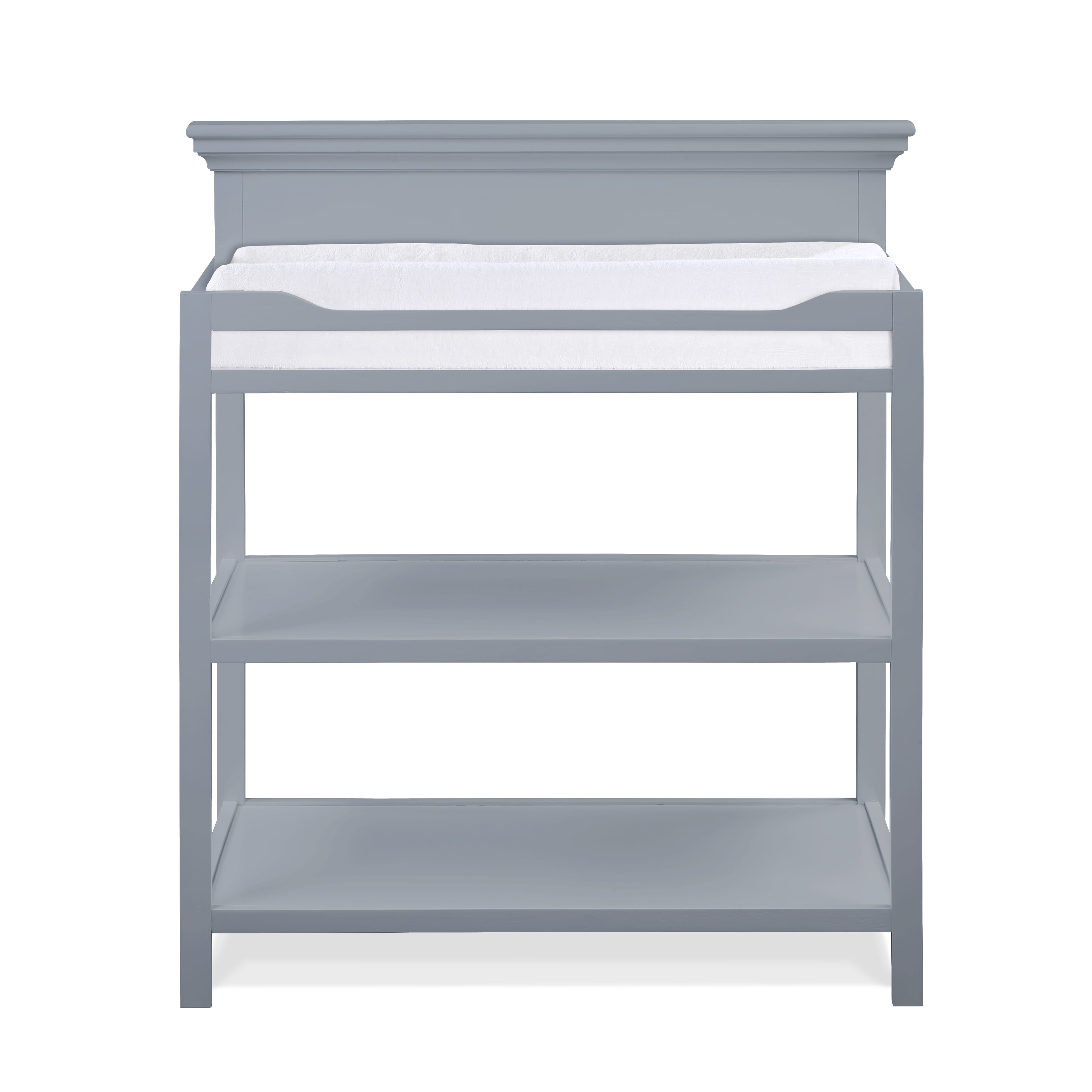 Suite Bebe Universal Changing Table with Safety Rails, Gray, Wood