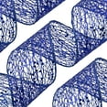 thumbnail image 6 of LoomJoyz Ribbon Mesh Glitter Wired Royal Blue Sparkling 2.5 Inch x 10 Yards for Christmas Tree for Gift Wrapping Bow Wreath Crafts Wedding Party Decoration, 6 of 8