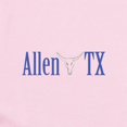 thumbnail image 2 of CafePress - Allen Texas Body Suit - Long Sleeve Cotton Baby Bodysuit, 2 of 4