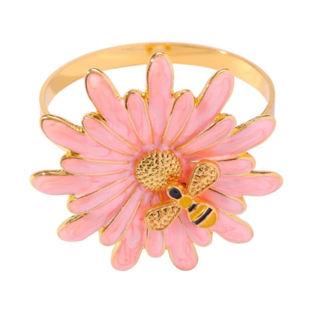 Napkin Ring Beautiful Decorative Napkin Ring Alloy Napkin Buckle Table Decoration