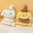 thumbnail image 4 of Sanrio Kuromi suave felpa calentador orejera Cinnamoroll Melody Linda orejera invierno al aire libre protección contra el frío orejeras cubierta para regalo, 4 of 5