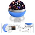 thumbnail image 5 of Proyector de luz nocturna con cielo estrellado para niños, luz LED para bebés con rotación de 360 grados., 5 of 5