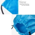 thumbnail image 2 of Cinch Bags Drawstring Backpack Not See-through Pull String Bag-Football Pattern, 2 of 6