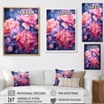 thumbnail image 4 of Designart "Treasures Of Radiant Peony Garden I" Peonies Floater Framed Wall Art Prints, 4 of 5
