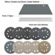 thumbnail image 2 of 100Pcs Wet Dry Sanding Discs 125mm,5 Inch 8 Hole Hook and Loop Sandpaper 400-7000Grits Assortment Se, 2 of 5