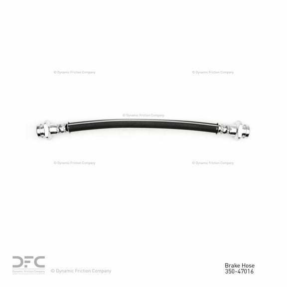 Rear Dynamic Friction Company Brake Line Hose 350-47016 For 1987-1988 Chevrolet Sprint, 1987-1988 Suzuki Forsa