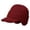 Wine, variant on Mens Winter Beanie Hat with Ear Flap Unisex Thick Knit Warm Skull Cap Ears Warmer Outdoor Comfort Hats