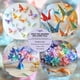thumbnail image 5 of 400 Hojas de Papel para Origami, Papel de Origami de Fantasía de Estrellado de Doble Cara, Kit de Origami de 4 Diseños para Decoración de Álbumes de Recortes., 5 of 6