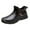Black, variant on Men's Non Slip Work Slip-On Shoes Water & Oil Resistant Food Service Shoes Outdoor Activities Hiking Camping Comfortable Chef Footwear for Restaurant Hospital