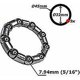 thumbnail image 3 of 2 x acero Jaula de bolas para bicicleta, rodamiento de 32 mm, 45 mm, 9 bolas, 7,94 mm, juego de bielas universal para bicicleta DIY, 3 of 3