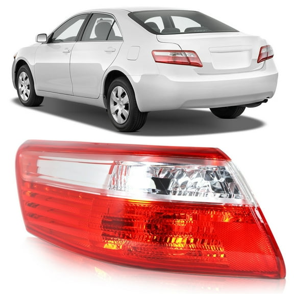 LABLT Left Outter Piece Rear Tail Light Brake Lamp for 2007 2008 2009 Toyota Camry Driver Side
