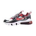 thumbnail image 4 of Nike Air Max 270 React (GS) Big Kids' Shoes Iron Grey-Black-White-University Red bq0103-011, 4 of 6
