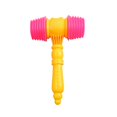 thumbnail image 2 of Squeaky Pounding Hammer Toy, 10 Soft Plastic Mallet for Toddlers, Motor Skills Development, Color Recognition Game, Carnival Party Favors, Educational Gift for 3+ Year Old Boys Girls, 2 of 7