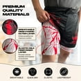 thumbnail image 6 of Anime Shorts - Breathable Mesh Running Gear Sweat Gym Short, Stretch Compression Lined Swim Trunks Men Women Workout Basketball Athletic Sport Graphic with Soft Pockets and Towel Holder-XL, 6 of 8