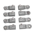 thumbnail image 3 of HILABEE Tie Rod Ball Head Aluminum Alloy Lightweight Compact Dimension Link Rod Ends Grey, 3 of 9