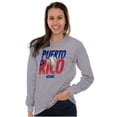 thumbnail image 4 of Puerto Rico Pride Baseball PR Sports Long Sleeve TShirt Men Women Brisco Brands L, 4 of 5