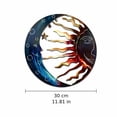 thumbnail image 3 of Metal Wall Art | Metal Sun Moon Decor Celestial Theme Bohemian Decor | Gift for Housewarming | Living Room Wall Decor | Outdoor Wall Decor, 3 of 8