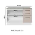 thumbnail image 3 of Gabinete Bajo Bufetera Madesa Agata 120cm Con Encimera BC 02, 3 of 5