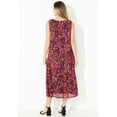 thumbnail image 2 of Catherines Women's Plus Size Printed Lace Dress, 2 of 6