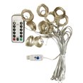 thumbnail image 4 of Worallymy 200LED Cadena de luces de alambre de cobre 8 modos USB Powered Control remoto Cadena de luces Boda Hogar Decoración de Navidad Worallymy JD735806855, 4 of 7