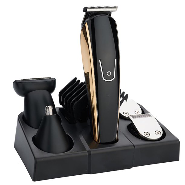 Cortadora De Cabello Depiladora Eléctrica Portátil Multifuncional Con 4 Cabezales De Corte Máquina De Eliminación Recargable De Barba De Cabello Desmontable Para Barba De Cabello Monstrate CE002313-00