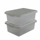 thumbnail image 2 of Ucake Caja de almacenamiento de plástico de 14 cuartos de galón, contenedor de almacenamiento transparente con tapa, 2 paquetes, 2 of 5
