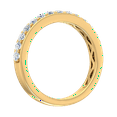 thumbnail image 2 of 1/4 Carat Diamond Wedding Band Ring in 14K Yellow Gold(Ring Size 7.75) (I1-I2 Clarity), 2 of 5