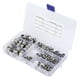 thumbnail image 4 of Tuercas autoblocantes de acero inoxidable 304 M3 M4 M5 M6 M8 M10 M12 Kit de sujetadores de tuercas hexagonales (175 piezas) VoborMX herramienta, 4 of 8