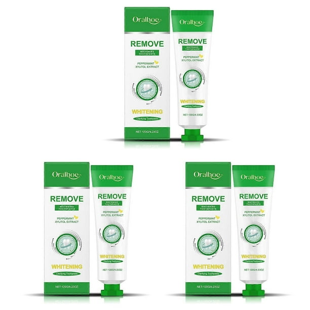 1-3pcs Brighten Toothpaste for Gums Health, Brightening Toothpaste, Tooth Stain Removal Toothpaste for Oral Caring