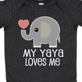 thumbnail image 4 of Inktastic My Yaya Loves Me Grandchild Boys or Girls Baby Bodysuit, 4 of 5